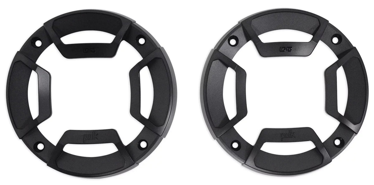 (2) Polk Audio DB402 4" 270 Watt Car Audio ATV/Motorcycle/ship Speakers+Rockmat