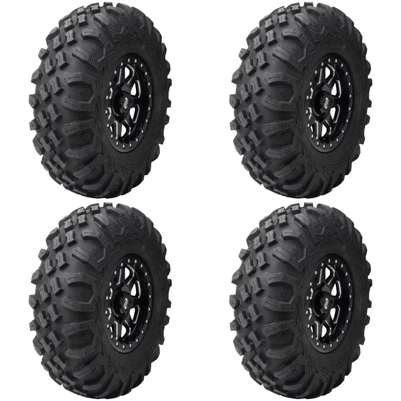 (4 Pack) Tusk Megabite Radial Tire 26x9-14 For POLARIS RZR 900 Trail Fox Edition 2020